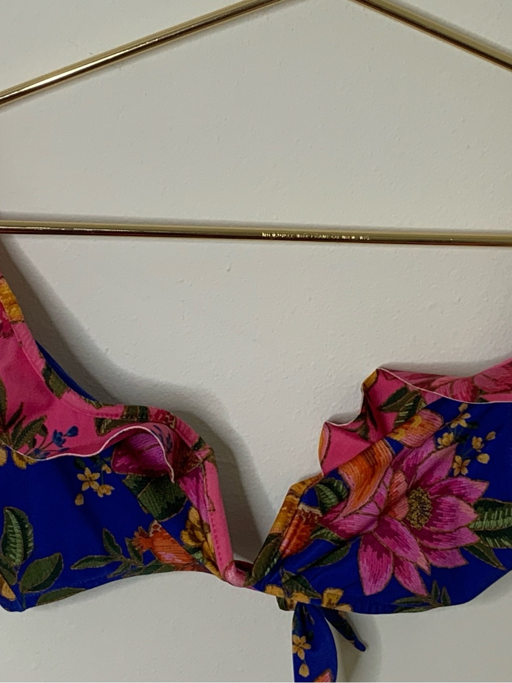 FARM Rio Summer Fruit Ruffle Bikini Top - Picture 2 of 10